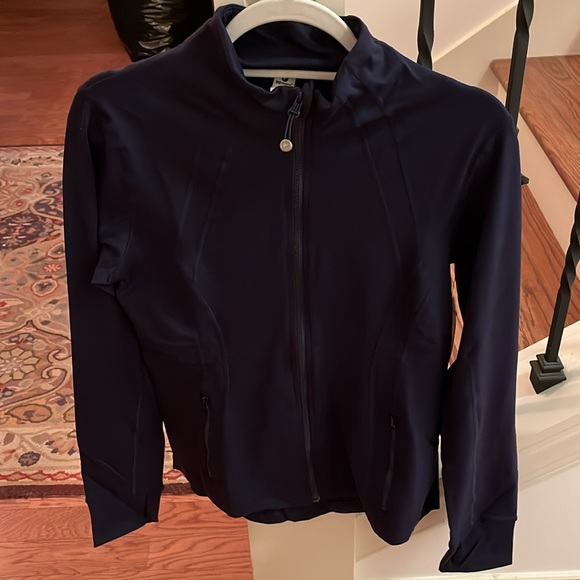 90 Degree By Reflex Women's Navy Full Zip Long Sleeve Jacket/NWT/Large - Picture 9 of 10